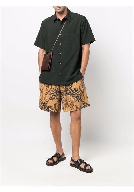 bermuda  in ciniglia on stampa floreale PIERRE LOUIS MASCIA | Shorts | URSULA/S11062123588